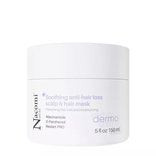 Nacomi - Next Level - Soothing Anti-Hair Loss Scalp & Hair Mask - Upokojujúca maska proti vypadávaniu vlasov - 150 ml